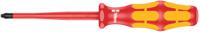 05020131001 Wera Phillips Insulated Screwdriver, PH1 Tip, 80 mm Blade, VDE/1000V, 161 mm Overall