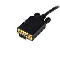 dp2vgamm15b StarTech.com DisplayPort to VGA Adapter, 4.6m Length - 1920 x 1200 Maximum Resolution