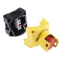 s1py91ps Lovato S1P Series Pull Release Emergency Stop Push Button, Surface Mount, 1NC, IP66, IP67, IP69K