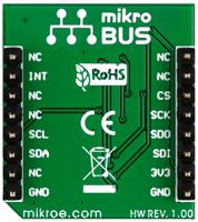 mikroe-2102 MikroElektronika Accel 3 Click Accelerometer Sensor MikroBus Click Board for H3LIS331DL