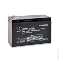 amc9003 ENIX Energies 12V Faston F2 Sealed Lead Acid Battery, 7.2Ah