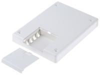 a9413348a9114121 OKW Shell-Type Case Series White ABS Handheld Enclosure, Integral Battery Compartment, IP65, 190 x 138 x 68mm