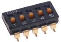 a6s-4101-h Omron 4 Way Surface Mount DIP Switch 4PST