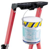 04472007 TUBESCA Fibreglass 7 steps Step Ladder, 1.61m platform height, 2.27m open length