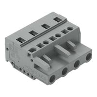 231-204026-000 WAGO 231 Series Connector, 4-Pole, Female, 4-Way, Cable Mount, 15A