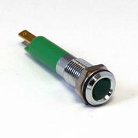 19010351 CML Innovative Technologies 1901X35X Series Green Panel Mount Indicator, 24V dc, 8mm Mounting Hole Size, IP67