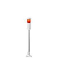 lr4-102pjnw-r Patlite LR4 Series Coloured Signal Tower, 1 Lights, 24 V dc, Pole Mount