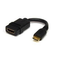 hdacfm5in StarTech.com HDMI 1.4, 12.7cm Female HDMI to Male Mini HDMI High Speed 4K @ 30Hz