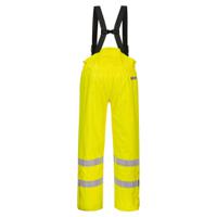 s781yers Portwest S781 Yellow Hi Vis Work Trouser Flame Retardant