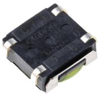 b3sl-1002p Omron IP67 Green Tactile Switch, SPST 50 mA @ 24 V dc 0.9mm Through Hole
