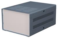 188-1337 RS PRO Grey Extruded Aluminium Enclosure, IP30, Grey Lid, 178 x 305 x 175mm