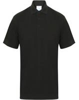 137-0101 RS PRO Black Cotton, Polyester Polo Shirt, UK- S, EUR- S