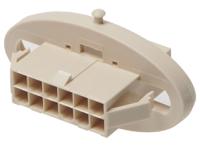 207017-0004 Molex Plug Housing Plug, 4.2mm Pitch, 4 Way, 2 Row