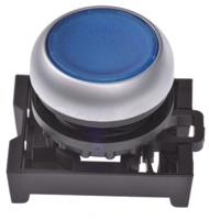 78635810-m22-drl-bm22-a Eaton RMQ Titan M22 Series Blue Illuminated Maintained Push Button Head, 22mm Cutout, IP69K