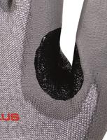 vecutc02gr09 Delta Plus Grey Polyurethane Polyurethane Work Gloves, Size 9, Polyurethane Coating
