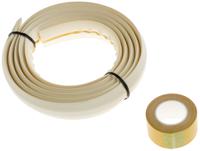 865-9499 RS PRO 1.83m White Cable Cover in PVC, 7.4mm Inside dia.