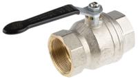 733-5198 RS PRO Nickel Plated Brass Full Bore, 2 Way, Ball Valve, Threaded, BSPP 2in, 40bar Operating Pressure