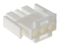 350766-1 TE Connectivity, Universal MATE-N-LOK Male Connector Housing, 6.35mm Pitch, 3 Way, 1 Row