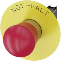 3su1150-1hb20-1ch0 Siemens SIRIUS ACT 3SU11 Series Twist Release Emergency Stop Push Button, Panel Mount, 22mm Cutout, 1NC, IP20