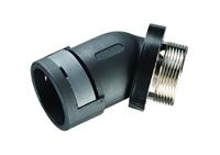 7tca297120r0353-neav0404 Kopex 45° Elbow, Conduit Fitting, 17mm Nominal Size, 20mm, Nylon 12, Black IP68 rating