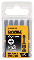 dt7999t-qz DeWALT Phillips Screwdriver Bit, PH3 Tip