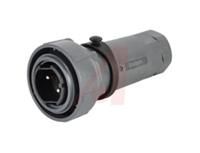 pxp701002pst0709 Bulgin Circular Connector, 2 Contacts, Cable, Standard Connector, Plug, Male, IP66, IP68, IP69K, Buccaneer 7000 Series