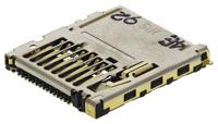 dm3bt-dsf-pejs Hirose 8 Way Right Angle Micro SD Memory Card Connector With Solder Termination