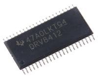 drv8412ddw Texas Instruments DRV8412DDW, Brushed DC Motor Motor Driver IC, 52 V 6 A 44-Pin, HTSSOP