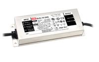elg-75-24d2 MEAN WELL LED Driver, 24V Output, 75W Output, 3.15A Output, Constant Current / Constant Voltage Dimmable