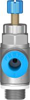 grla-18-qs-6-rs-d Festo GRLA Series Tube Exhaust Valve, 6mm Tube Inlet Port x G 1/8 Outlet Port, 197581