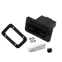 sbsx75a-6aux-pmrec-kit-wht Anderson Power Products SBSX Heavy Duty Power Connector Housing, 6 Contacts