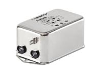 fn2090-4-06 Schaffner, FN2090 4A 250 V ac/dc 0 → 400Hz, Chassis Mount EMI Filter, Fast-On, Single Phase