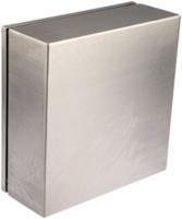 749-1866 RS PRO Unpainted Stainless Steel Terminal Box, IP66, 200 x 200 x 80mm