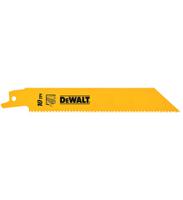 dt2345-qz DeWALT, 10 Teeth Per Inch Metal, Wood Reciprocating Saw Blade, Pack of 5