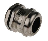 831-9028 RS PRO Metallic Nickel Plated Brass Cable Gland, M25 Thread, 9mm min., 16mm max., IP68