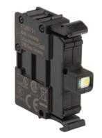 216557-m22-led-w Eaton RMQ Titan M22 Series Light Block, 12 →30V ac/dc