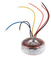 173-0169 RS PRO 230V ac, 2 x 12V ac Toroidal Transformer, 50VA 2 Output