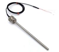 284-2391 RS PRO PT100 RTD Sensor, 6mm Dia, 150mm Long, 4 Wire, 1/2 BSPP, +250°C Max