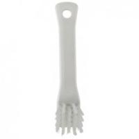 39515 Vikan Hard Bristle White Hand Brush, 150mm bristle length, Polyester bristle material