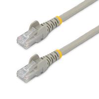 n6patch100gr StarTech.com, 30m Cat6, Grey RJ45 to Male RJ45 Male, U/UTP Unshielded, Terminated PVC Sheath