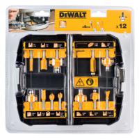 dt90016-qz DeWALT 12 piece Router Bit Set