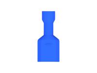 3-350819-2 TE Connectivity Ultra-Fast 250 Blue Insulated Receptacle Spade Connector, Quick Disconnect Receptacle, 6.35 x 0.81mm
