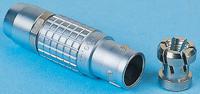 fgg3b792dn LEMO 3B Silver Brass Cable Grommet for 7.8 → 9.2mm Cable Dia. FGG.3B.792.DN