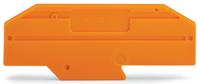 282-333 WAGO 282 Series End Plate for Use with Rail Mount Terminal Blocks