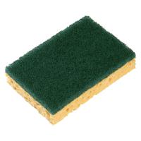 95020074 Spontex Blonde, Green Scourer 130mm x 84mm x 28mm, for Cleaning Use