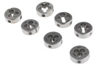 4470418 EVENTUS 8-Piece Die Set, M3 - M12 Taps, M3 - M12 Dies