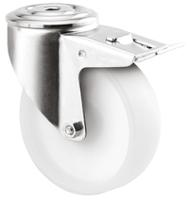 3477uoo125p30 Tente Swivel Castor Wheel, 150kg Capacity, 125mm Wheel