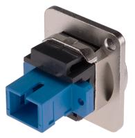 907-5646 RS PRO, SC Single Mode Simplex Fibre Optic Adapter