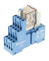 583490240050sma Finder 58 Series Interface Relay, DIN Rail Mount, 24V dc Coil, 4PDT, 4-Pole