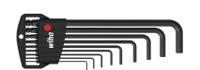 03992 Wiha 9-Piece Hex Key Set, 1.5 → 10 Size, L Shape, Long Arm